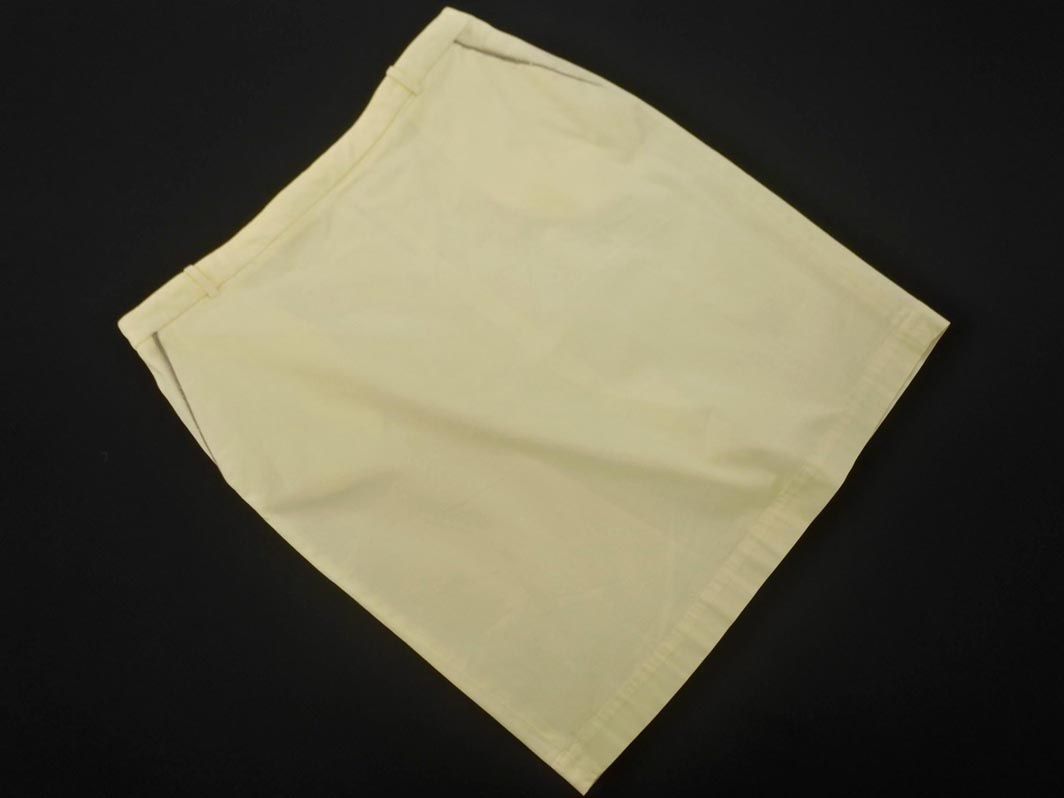 FABIANA FILIPPI ファビアナフィリッピ 大きいサイズ タイト スカート sizeXL 黄 ◎レディース