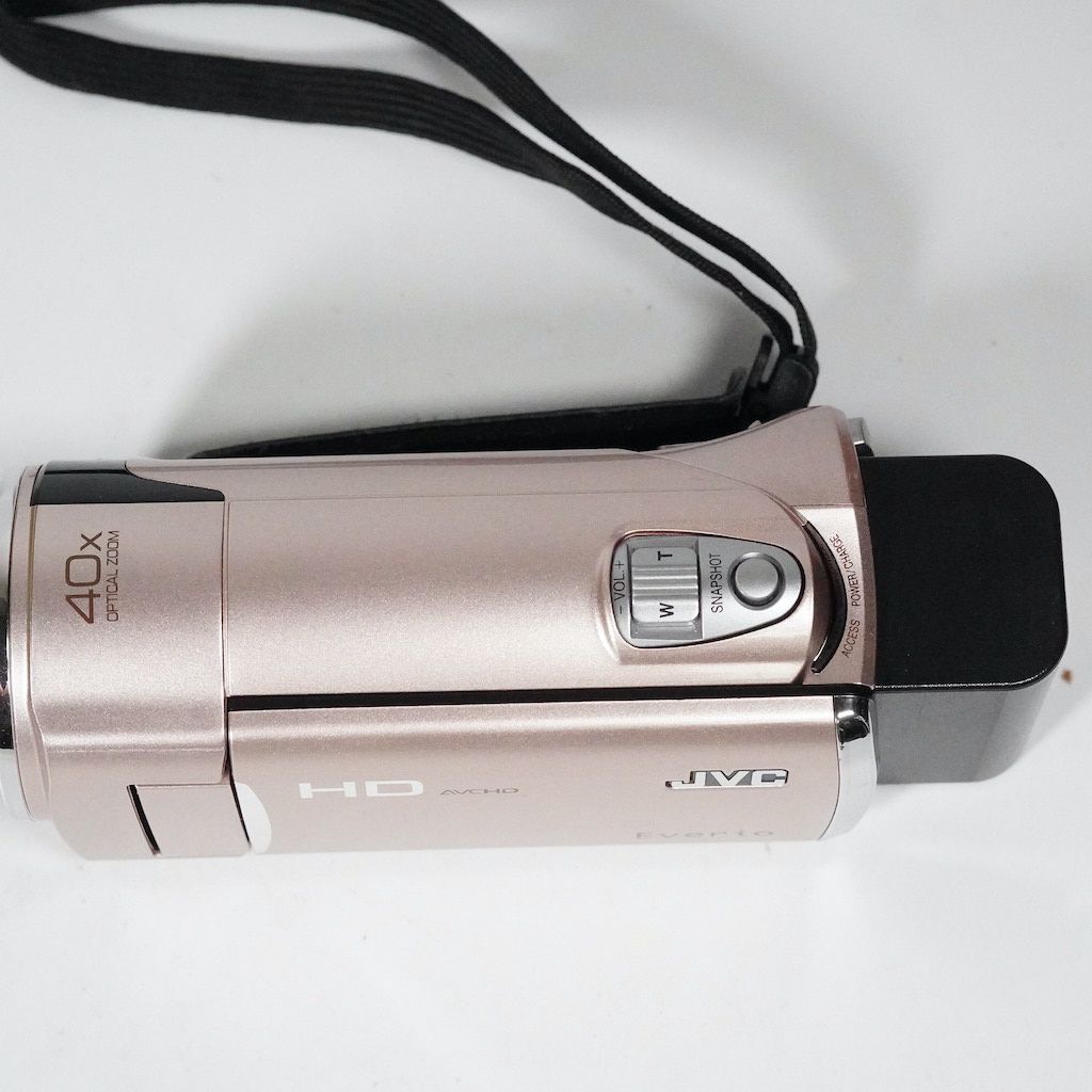 JVC Victor Everio GZ-HM670-N ピンク 元箱 動作OK 返金保証 /2065
