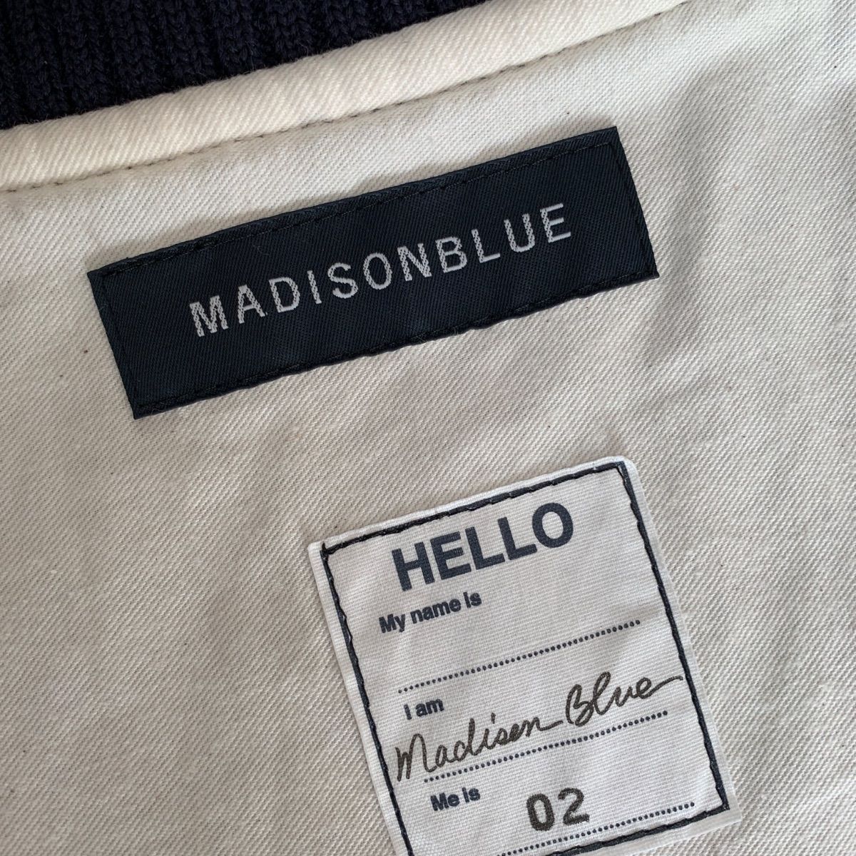 美品 マディソンブルー COMPACT STADIUM BOMBER JK - メルカリ