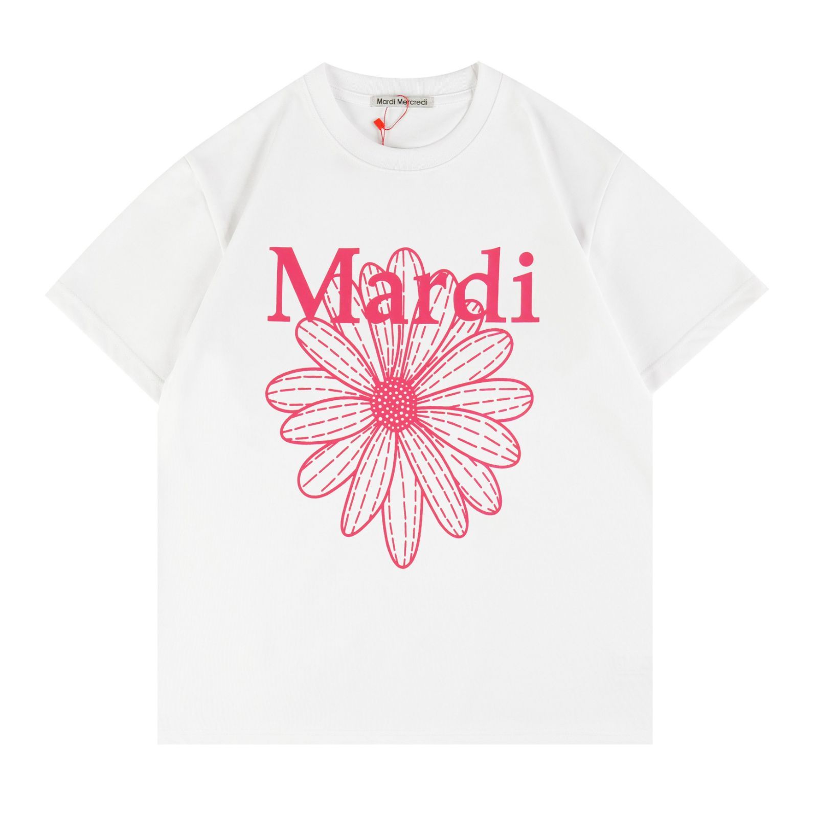 Mardi Mercredi マルディメクルデ 半袖Tシャツ FLOWERMARDI short