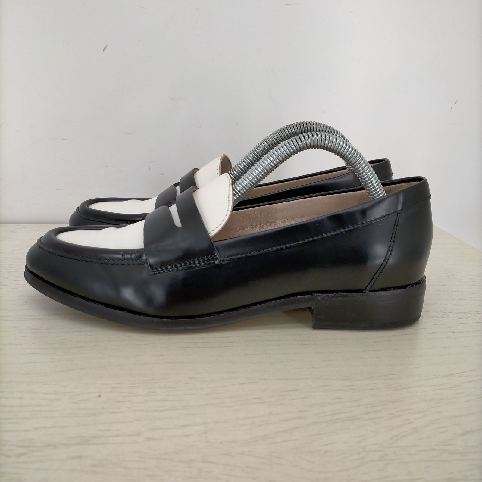クラークス Clarks コンビ コインローファー レディース 表記無 - メルカリ