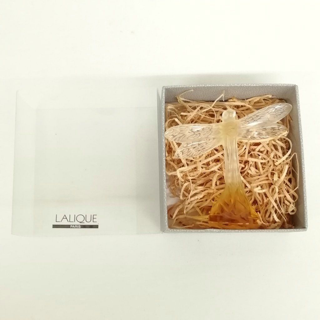 ラリック Lalique クリスタル 置物 ペーパーウエイト オブジェ