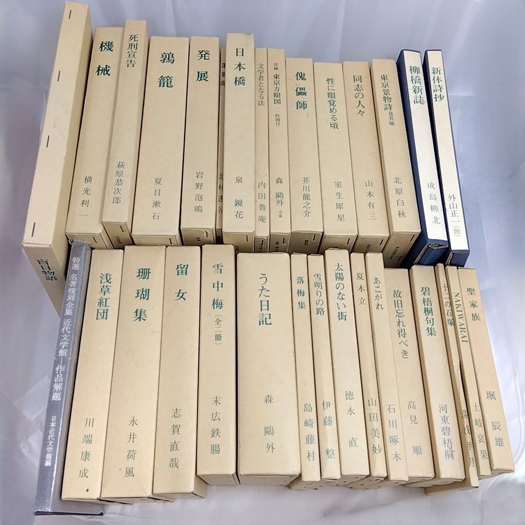 特選 名著複刻全集 近代文学館 30冊セット + 作品解題+ 付録