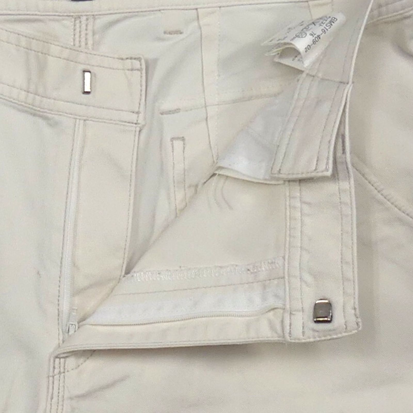 【新品未使用】BLACK LABEL ホワイトパンツ オフホワイト OFF WHITE Skinny Regular Lenght デニムパンツ