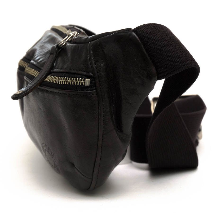 ブッテロ／BUTTERO バッグ ウエストバッグ 鞄 メンズ 男性 男性用レザー 革 本革 ブラック 黒 J14 BORSE ミニボストン - メルカリ