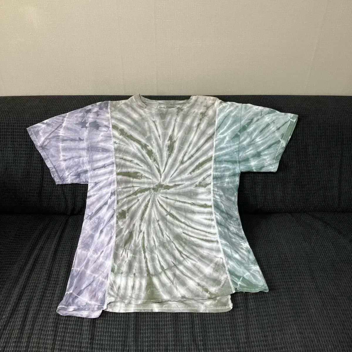 再建 バイ NEEDLES(ニードルズ) ダイダイ柄 半袖Tシャツ