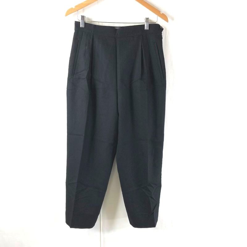 ミッソーニ MISSONI パンツ タック ポケット イタリア製 黒 946784