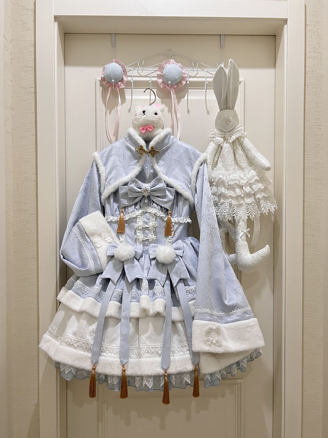 秋冬新年 長袖プリンセス風OPドレス