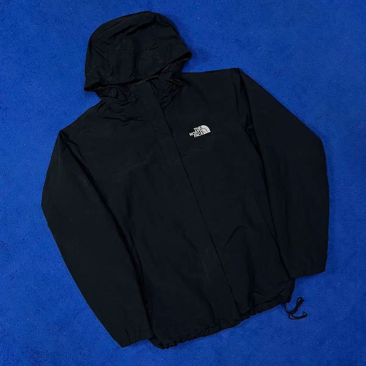 THE NORTH FACE ザノースフェイス 黒 フード ウインドブレーカー