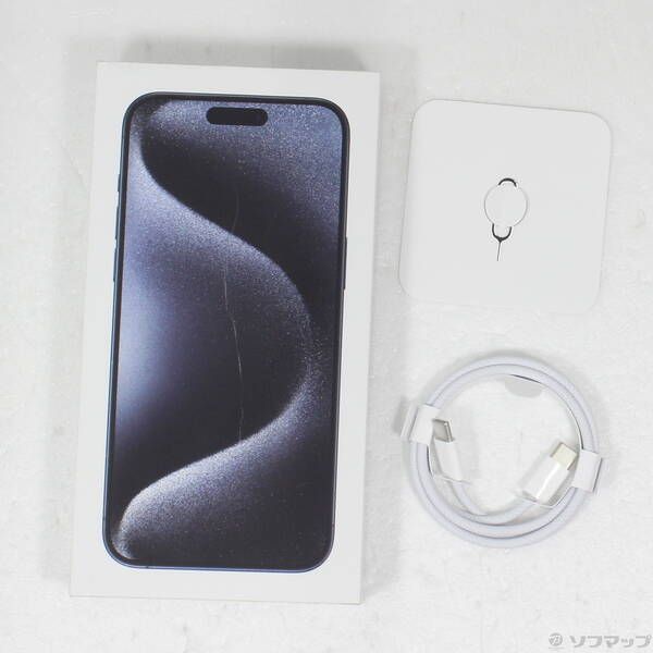 iPhone iPhone15 ProMax 256GB ブルーチタニウム SIMフリー