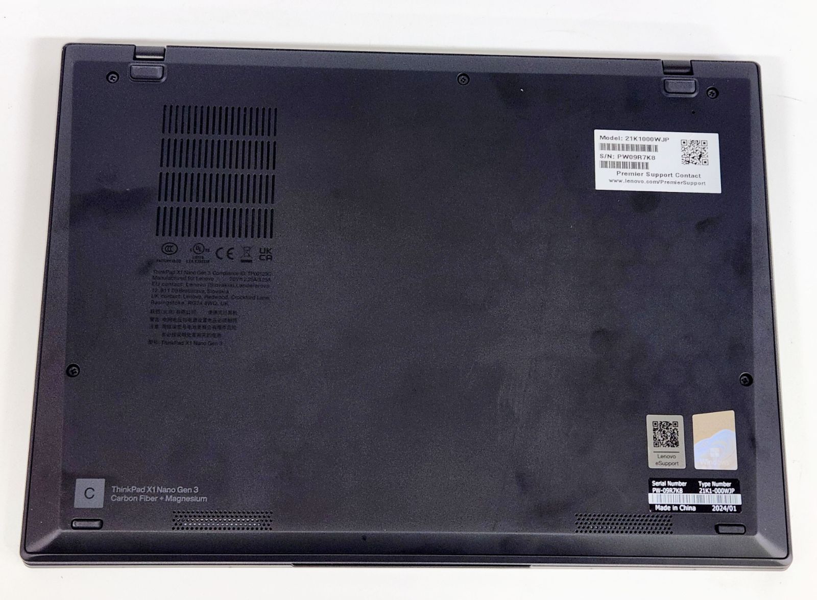 中古良品】Lenovo X1 Nano Gen3 Corei7 SSD512GB - メルカリ
