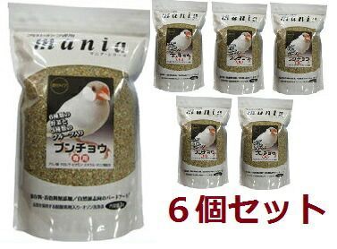 黒瀬ペット マニアシリーズ 文鳥 3L×6個セット