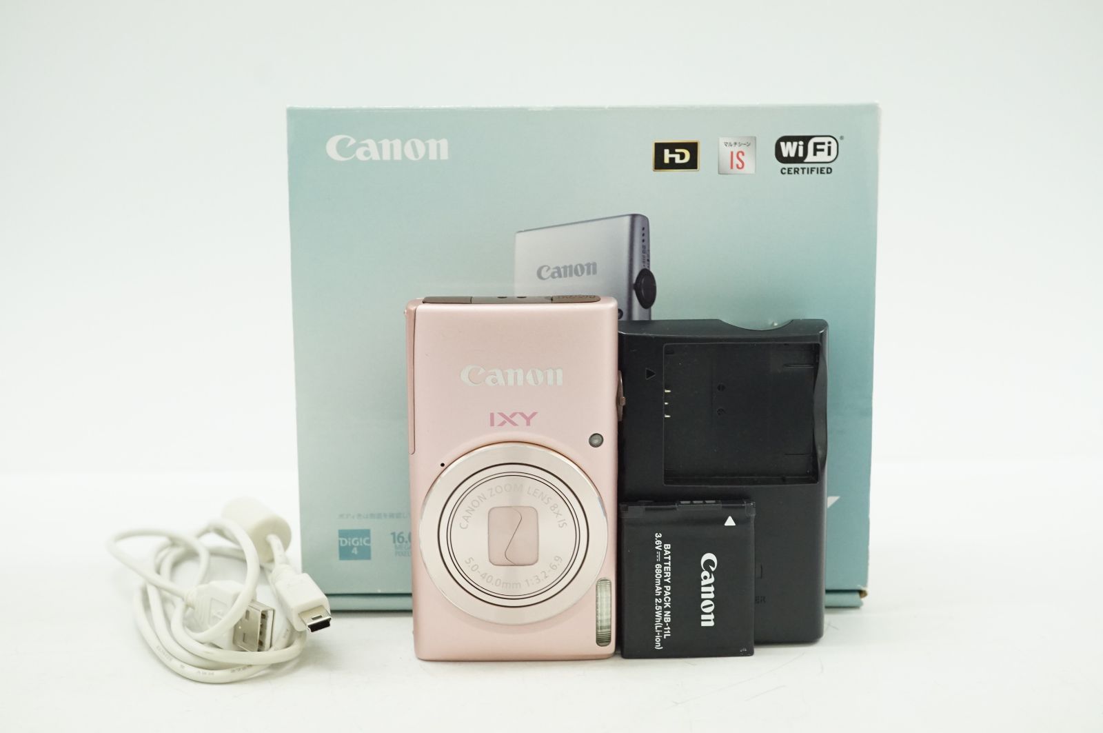 L161344)Canon IXY 100F PK ピンク WiFi対応モデル 【公式通販】