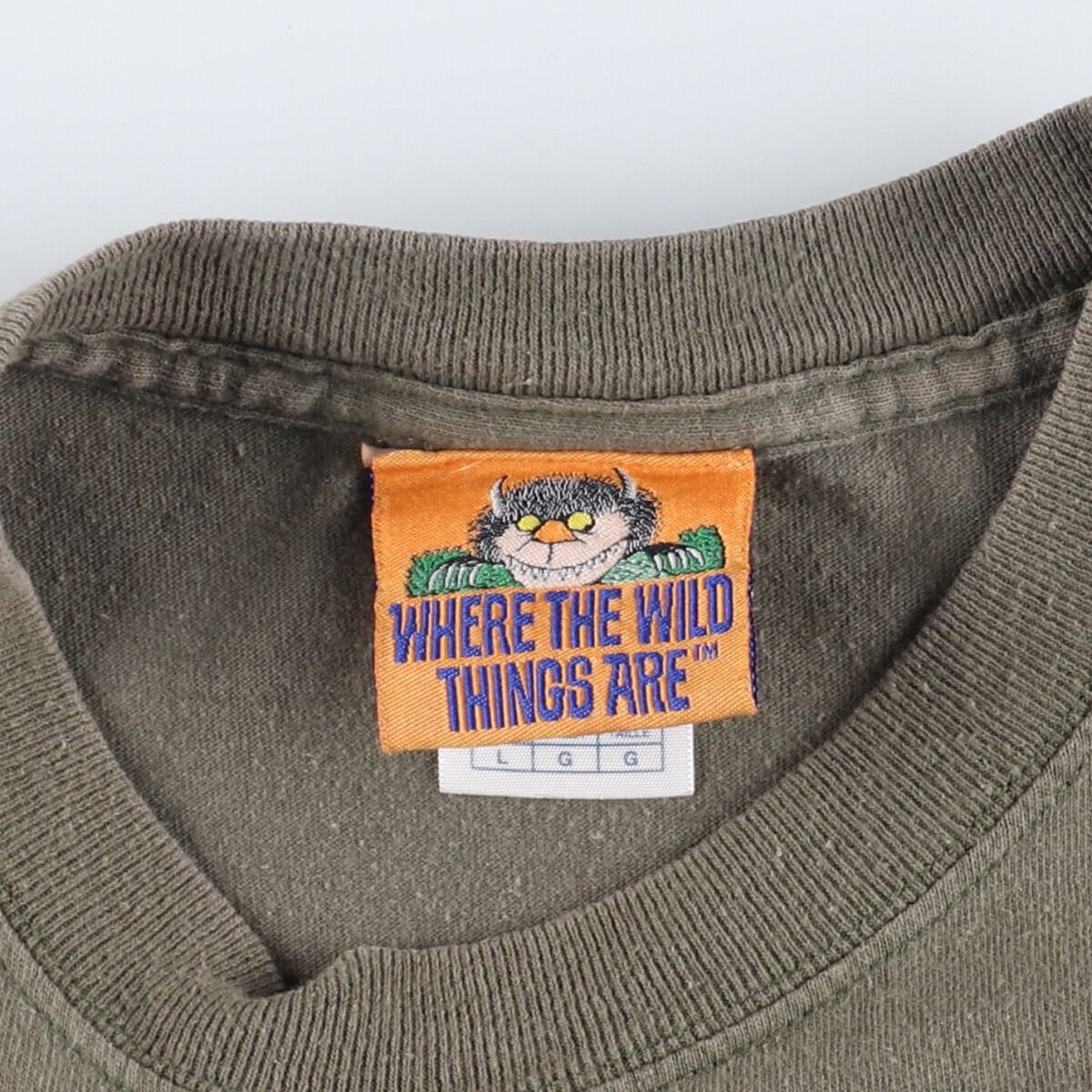 かいじゅうたちのいるところスウェットXL 80年代90年代