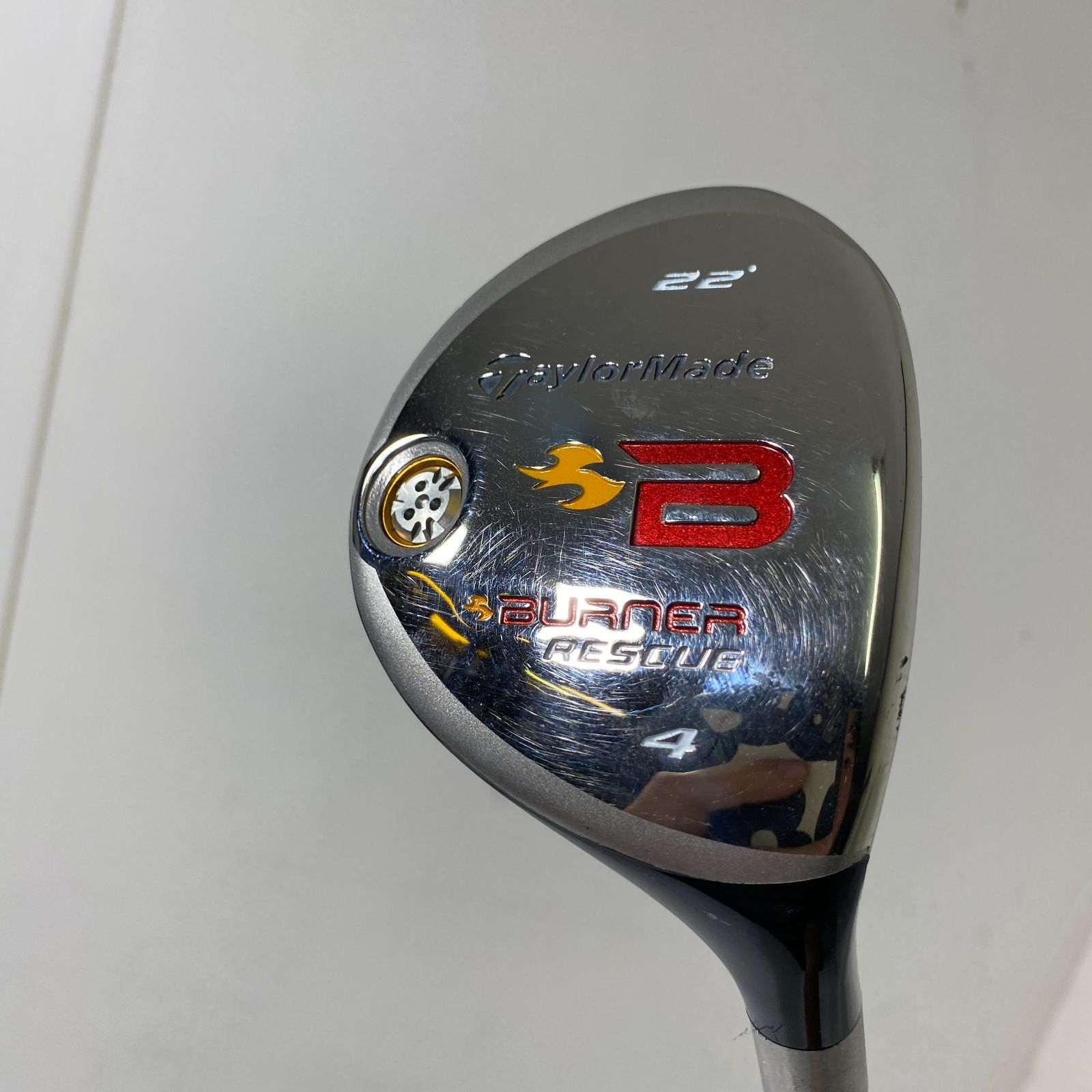 大切な 22° 4U RESCUE BURNER Made Taylor 純正カーボン 60 REAX クラブ