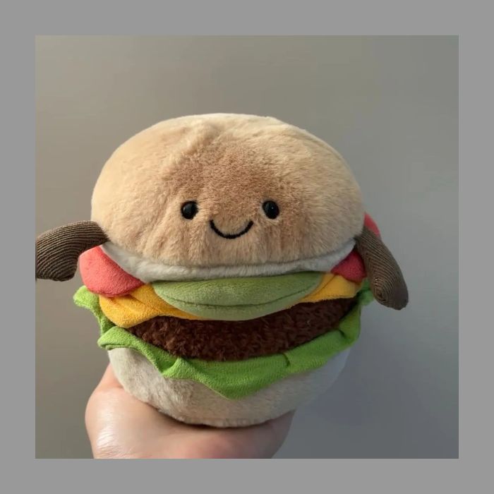新品未使用 jellycat ジェリーキャット ハンバーガー ぬいぐるみ