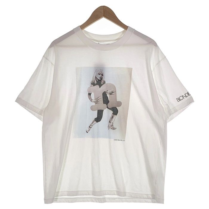 MINEDENIM マインデニム BLONDIE Classic Photo Crewneck T-SH クラシックフォト クルーネック Tシャツ ホワイト BLD003-00-L2 Size L