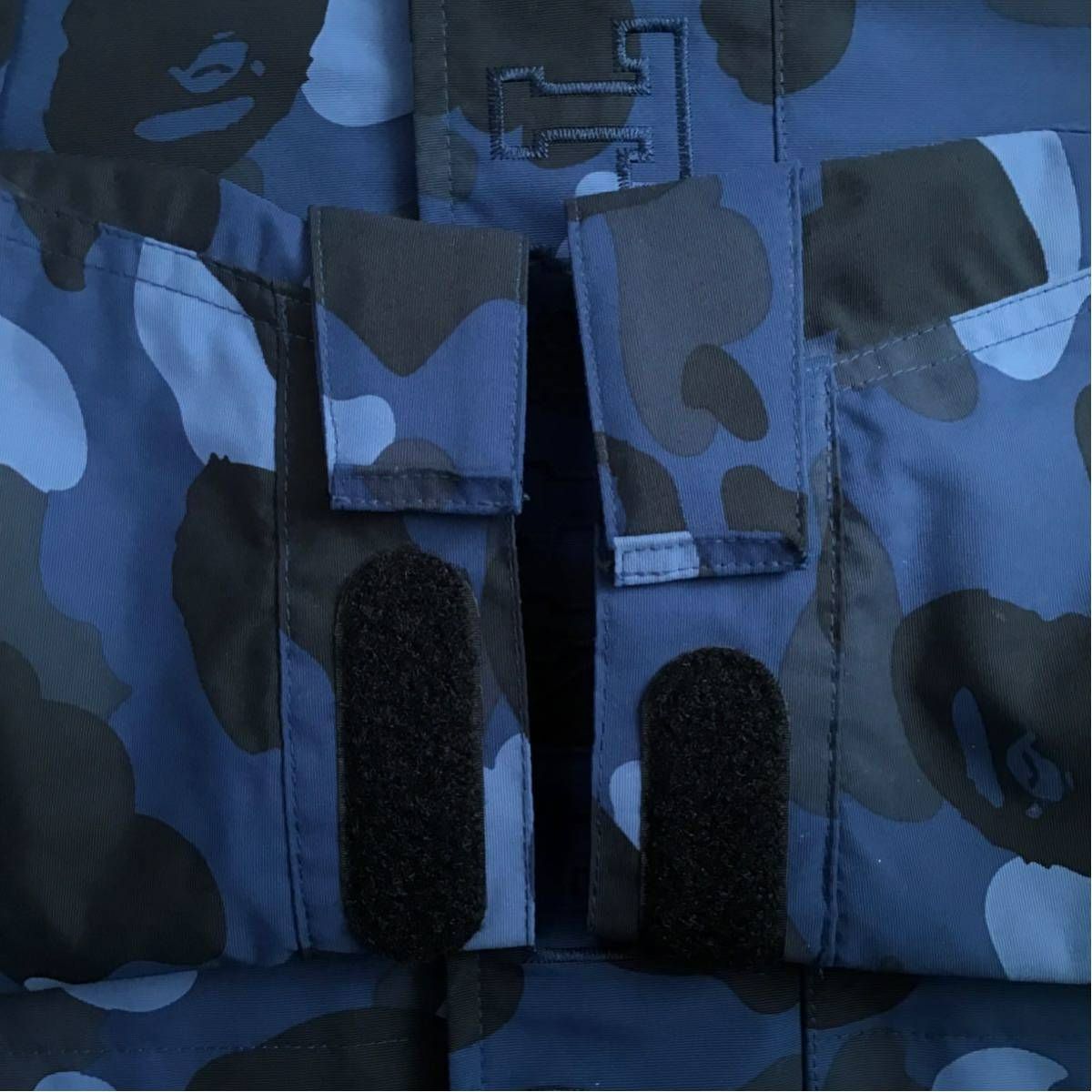 Blue camo スノボジャケット Mサイズ a bathing ape BAPE hoodie