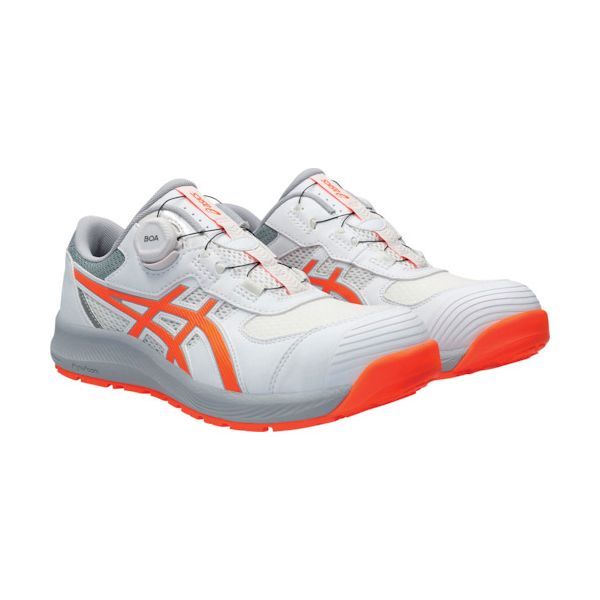 【新品・7営業日以内発送】ＡＳＩＣＳ 1273A092.100-24.5 ウィンジョブ CP219 BOA ホワイト／ショッキングオレンジ 24．5cm 1273A092.10024.5【沖縄離島販売】