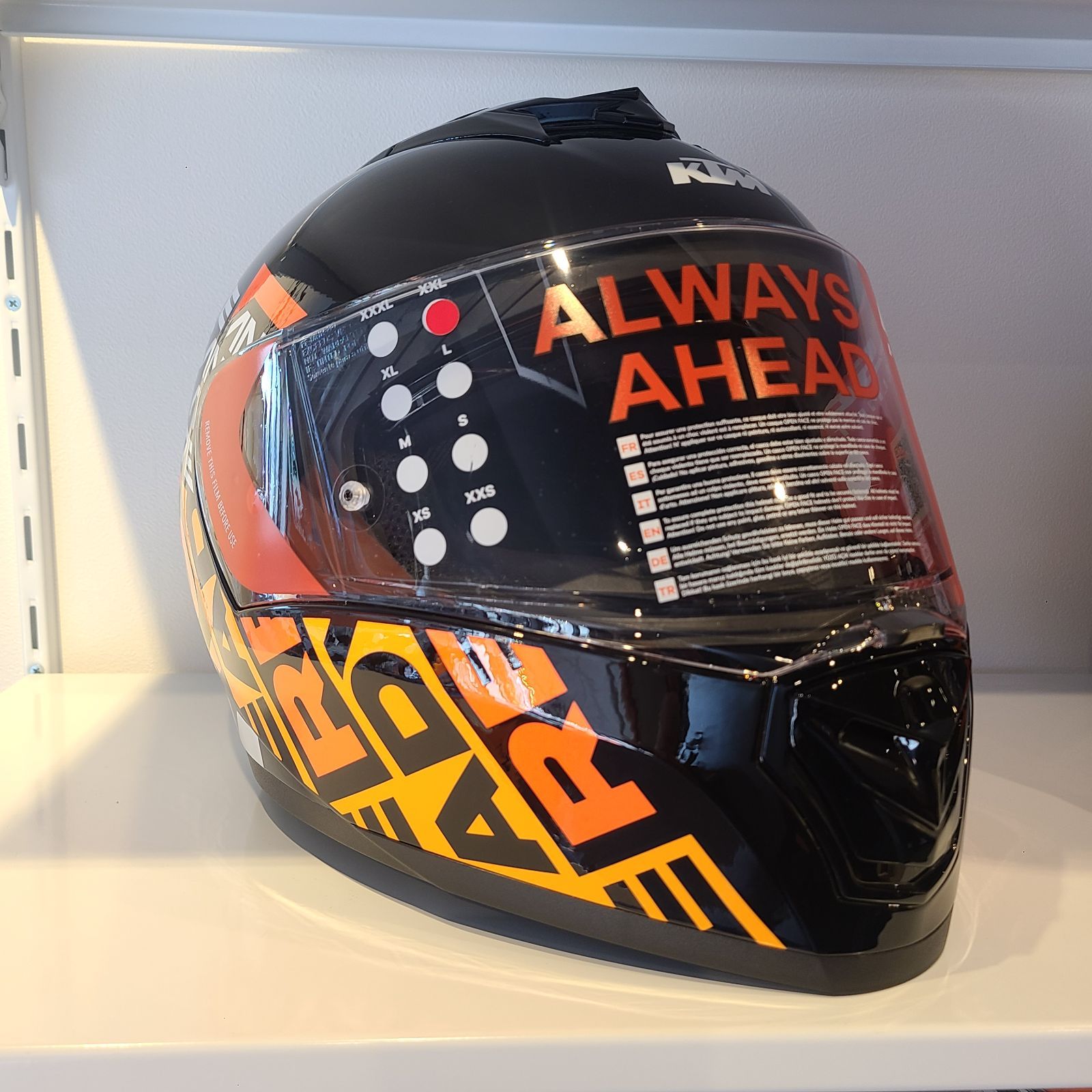 KTM BREAKER EVO HELMET フルフェイス ヘルメット 軽量 脱着可能内装