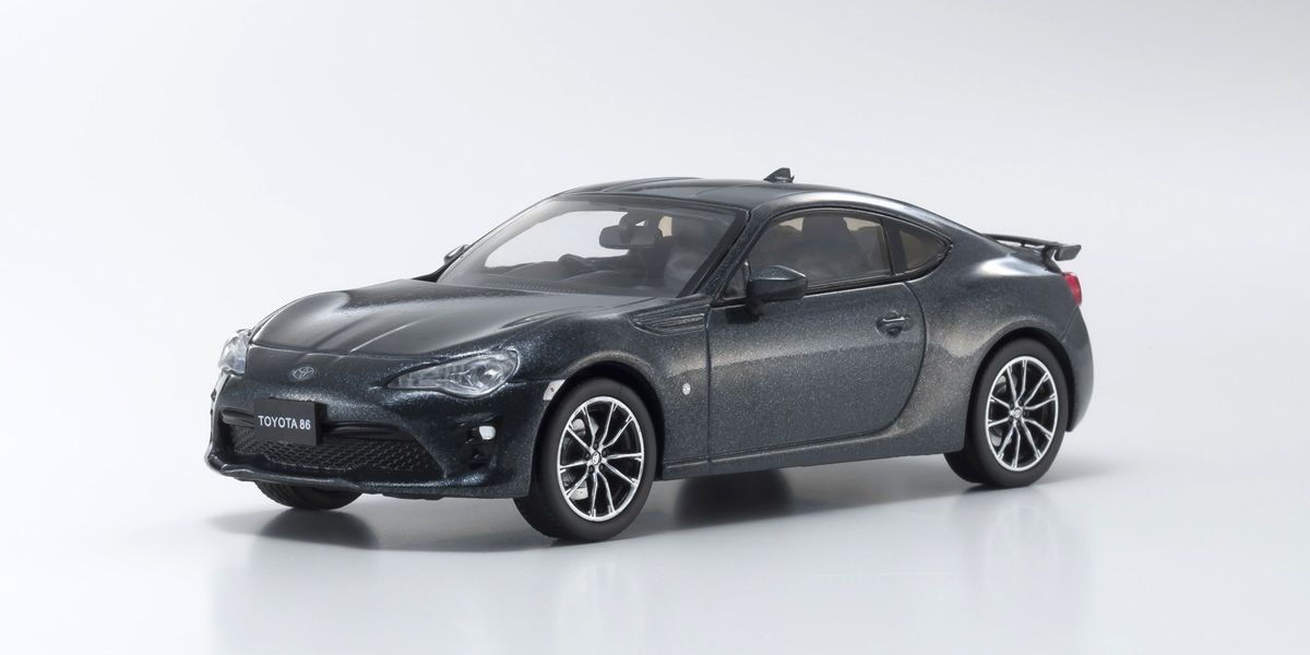 トヨタ 86 GT リミテッド 2016 ミニカー　TOYOTA 京商 1/43 トヨタ 86 GT-リミテッド 2016 ダークグレー