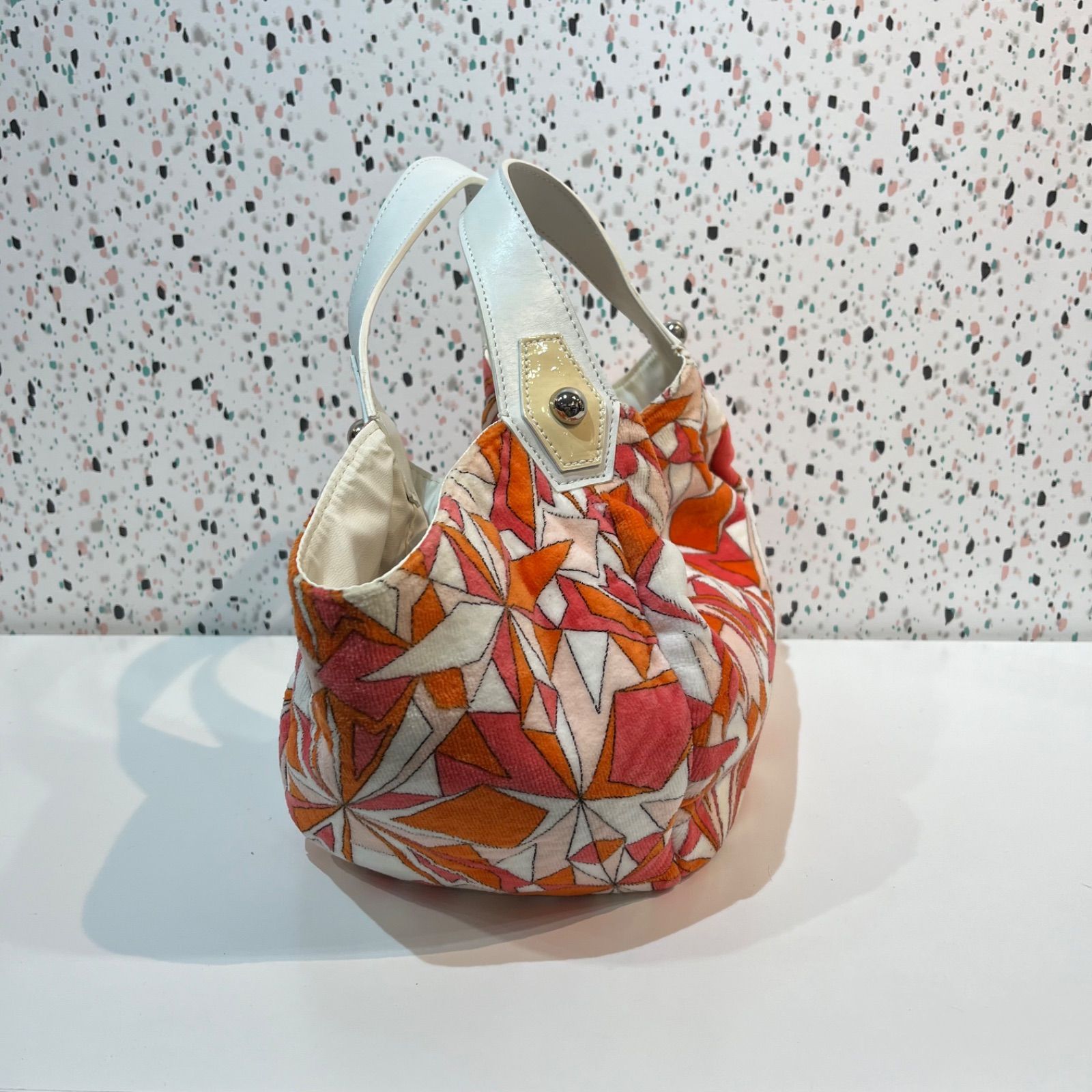 EMILIO PUCCI エミリオプッチ トートバッグ パイル地 - メルカリ