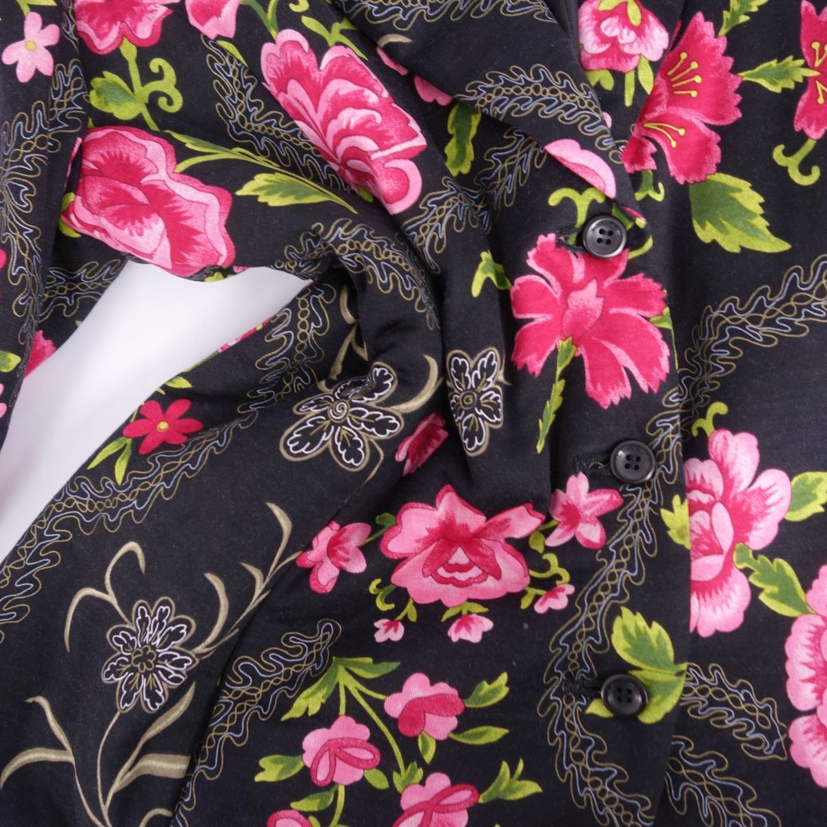 美品 レオナール LEONARD FASHION ジャケット テーラードジャケット