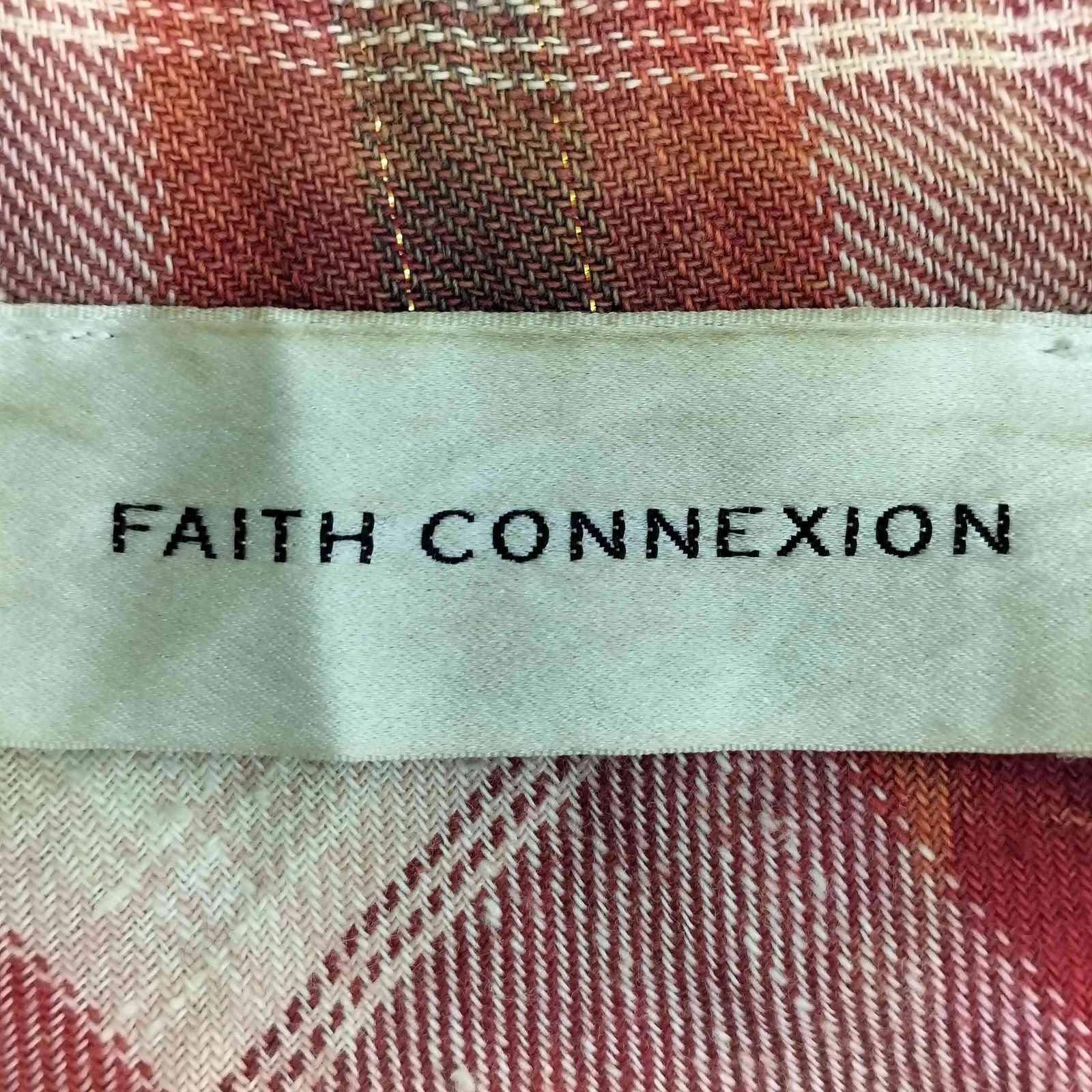 フェイスコネクション FAITH CONNEXION 18AW Bleach Flannel Shirt