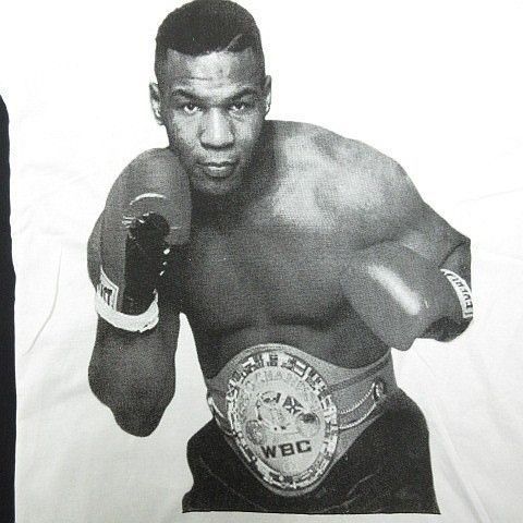 送料無料】 新品 マイクタイソン Mike Tyson 半袖Tシャツ ボクシング