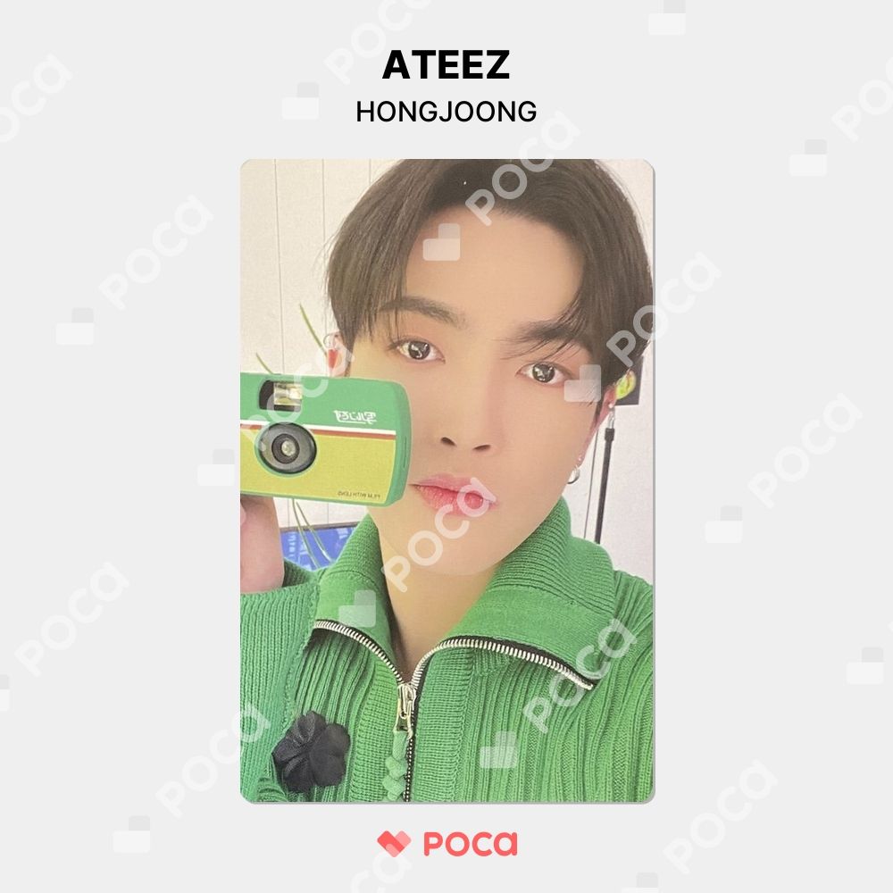ATEEZ - ATEEZ everline ATINY ROOM トレカ ホンジュン ATEEZ everline atiny room トレカセット ホンジュン - メルカリ