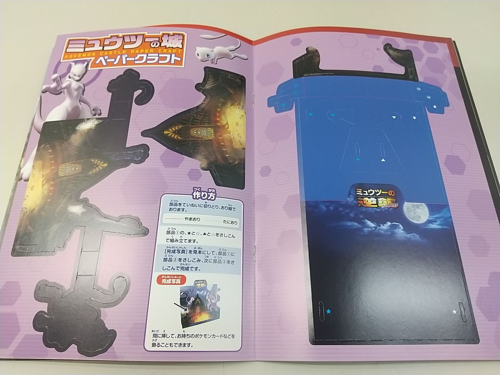 プロモカード付属】ミュウツーの逆襲 EVOLUTION パンフレット