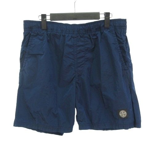 ストーンアイランド STONE ISLAND ショートパンツ スイムショーツ ナイロン 紺 ネイビー M