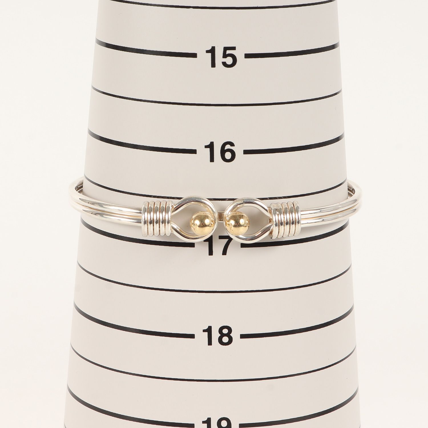 美品 TIFFANY&Co. ティファニー ダブル フック&アイ ブレスレット 