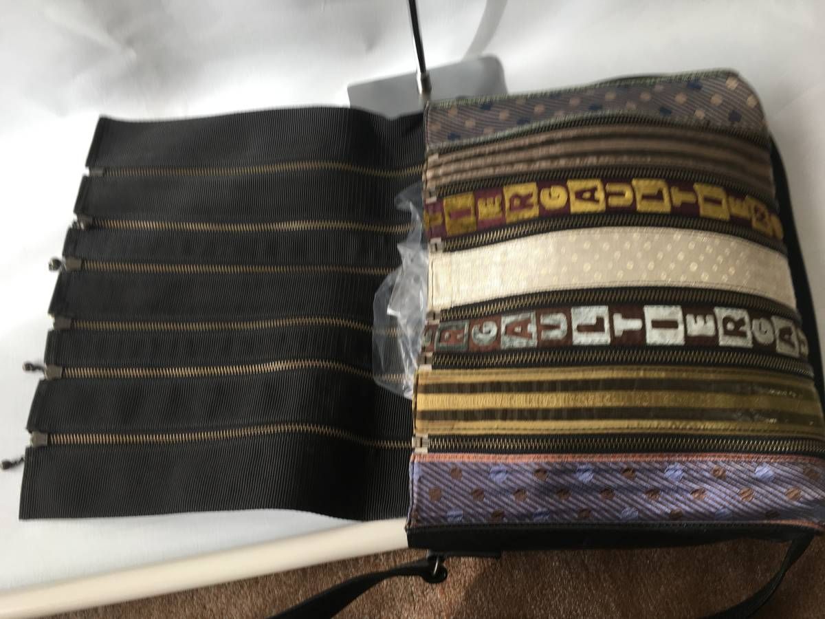 美品 JEAN PAUL GAULTIERジャンポール・ゴルチエ パッチワーク ジップ