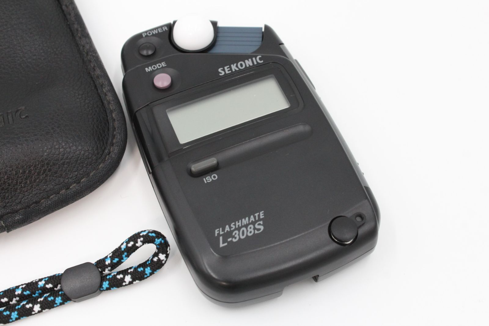 ポーチ＆ ストラップ付き SEKONIC セコニック 露出計 フラッシュメイト L-308S JE17 LE2025982