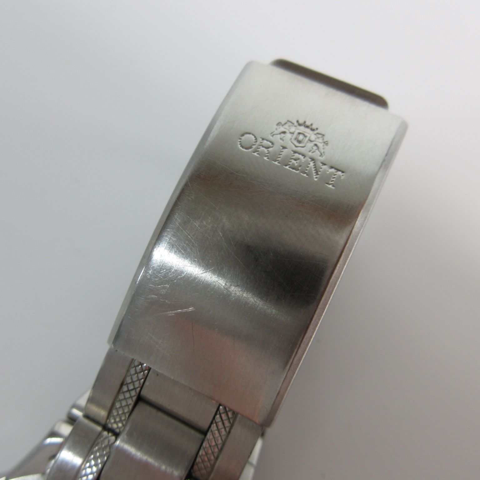 ORIENT オリエント EM5H-C0 腕時計 稼働品 自動巻 シルバー ORIENT オリエント EM5H-C0 腕時計 稼働品 自動巻 シルバー