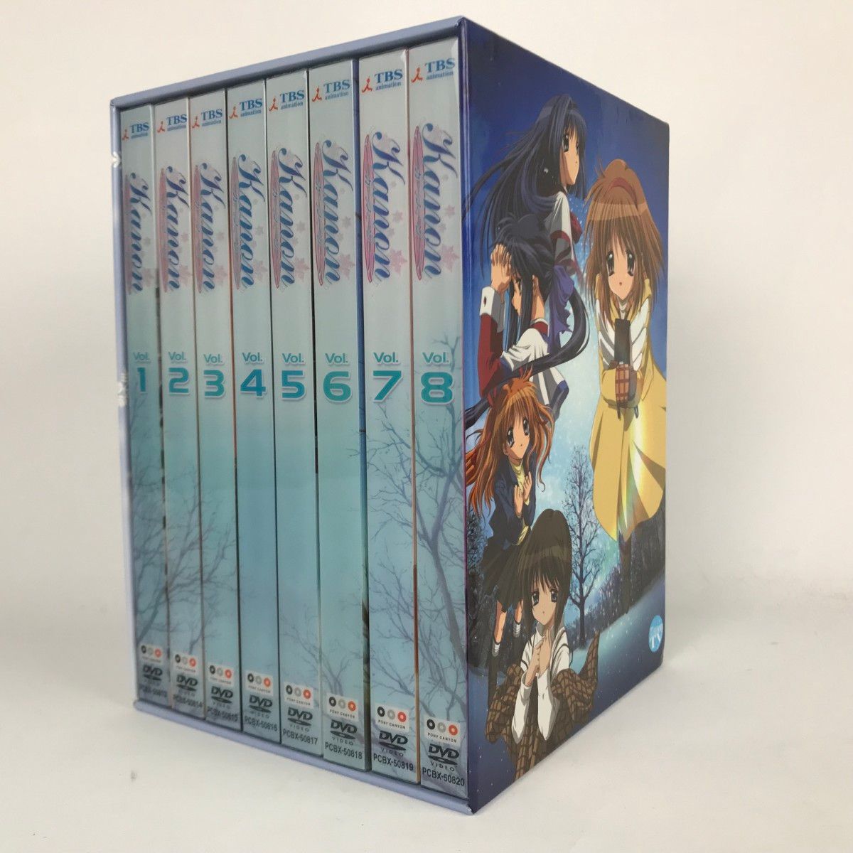 □□ Kanon カノン 初回全8巻セット DVDセット 特典付き - メルカリ