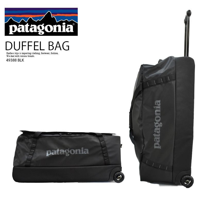 値下げ　patagonia キャリーバック ブラック　70L PATAGONIA (パタゴニア) Black Hole Wheeled Duffel 100L