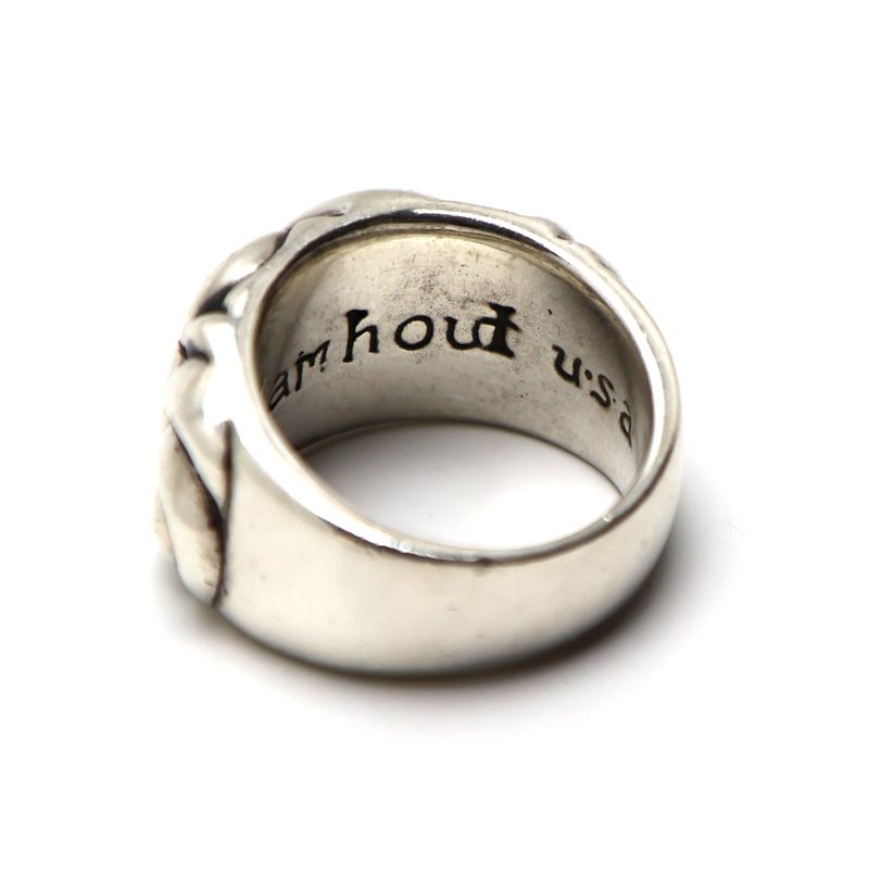 シルバーリング レナードカムホート Leonard kamhout Lone ones 925レナード・カムホート 正規品】レナードカムホート  ロンワンズ レナードカムホート　シルクリング　15号