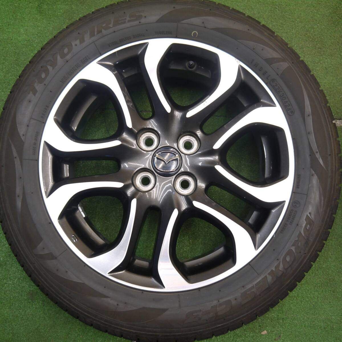 マツダ純正ホイール　24年製タイヤ　185/60R16 マツダ純正ホイール 24年製タイヤ 185/60R16