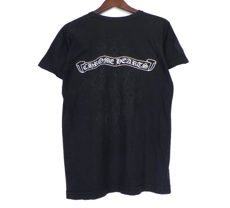 在庫わずか◆送料込【Chrome Hearts】クロス セメタリーT-shirt CHROME HEARTS】クロムハーツ『セメタリークロス 総柄 半袖T