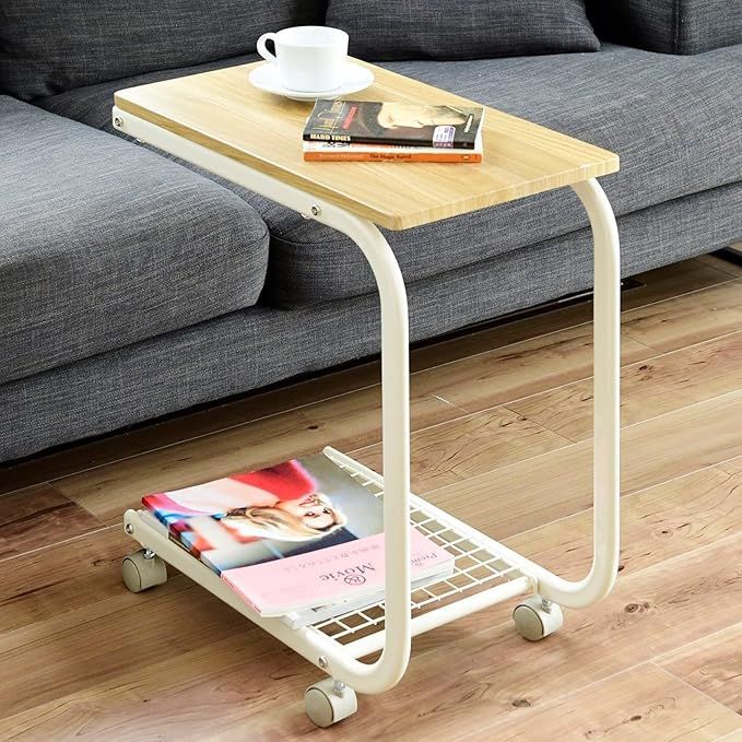 ナカバヤシ キャスター テーブル サイドテーブル ミーティングデスク ホワイト FDC-202W ナカバヤシ キャスター テーブル サイドテーブル ミーティングデスク