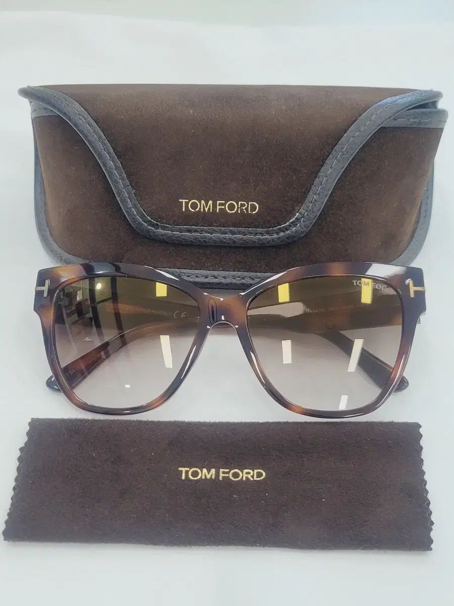 TOM FORD トムフォード レオパード サングラス TF547 ー k