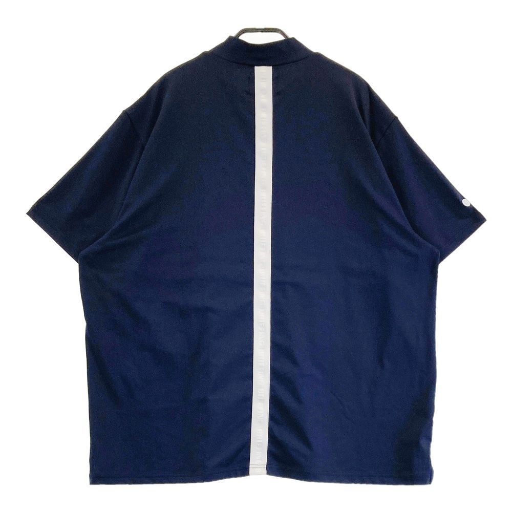 サイズ XL BRIEFING GOLF ブリーフィング 半袖モックネックTシャツ ネイビー系 240101538348 ゴルフウェア メンズ ストスト