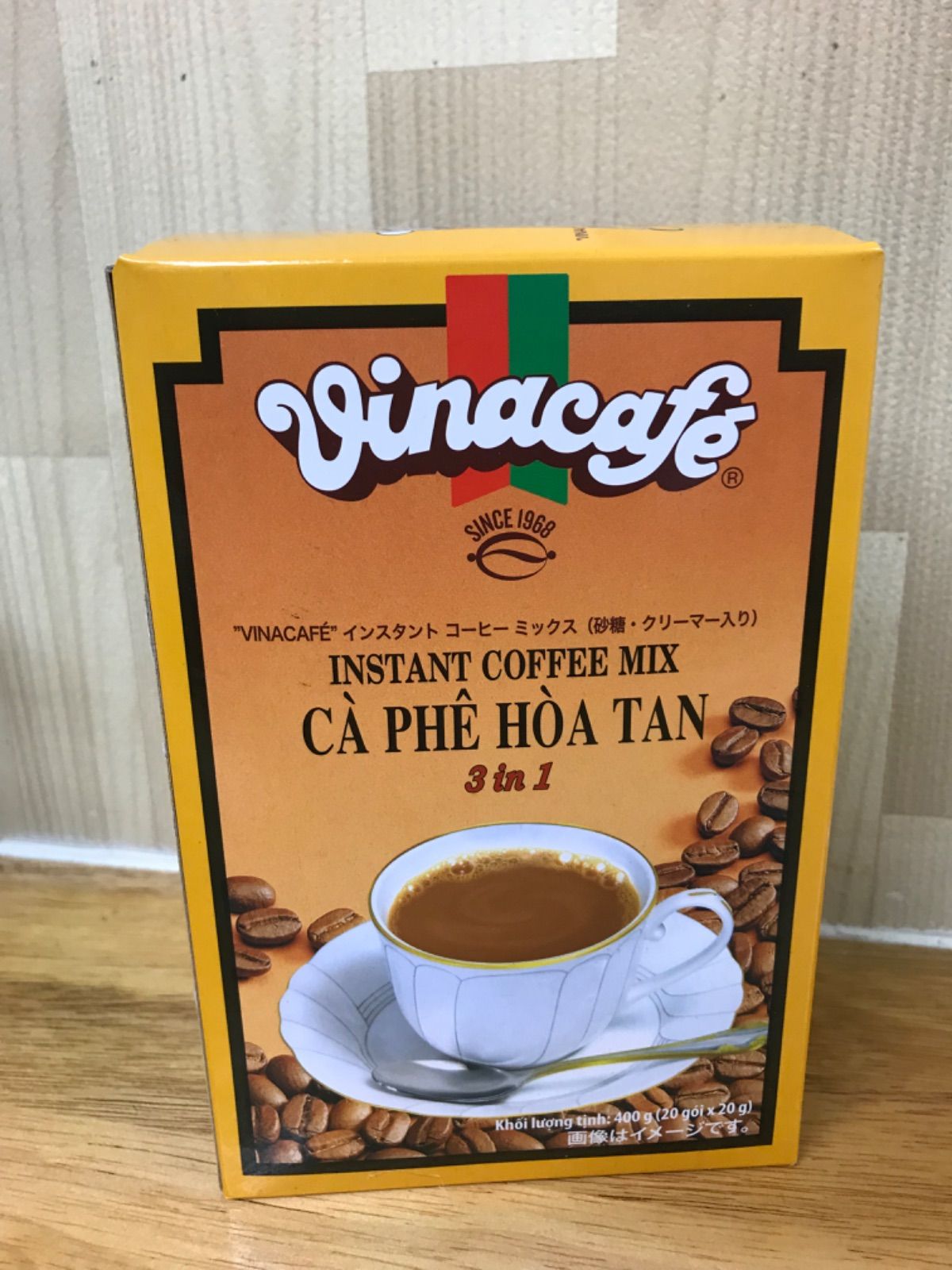 Vinacafe  ヴィナカフェ ベトナムコーヒー インスタントコーヒー　VIETNAMESE COFFEE ベトナム有名なコーヒー　vietnamese coffee  cà phê hoà tan Việt Nam Cà Phê Biên Hoà 400g