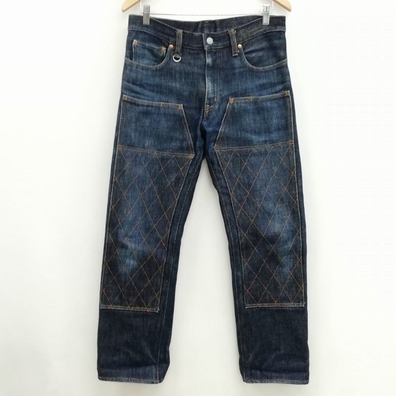 KOJIMA GENES 児島ジーンズ 21oz ダブルニー ストレート デニムパンツ