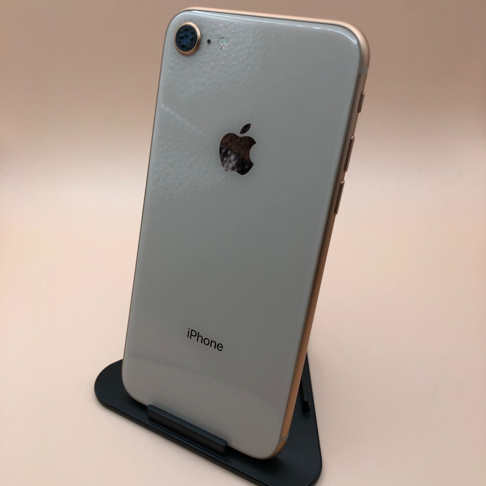 5183【バッテリー良品】 iPhone 8 256GB Gold au〇 SIMフリー おまけ