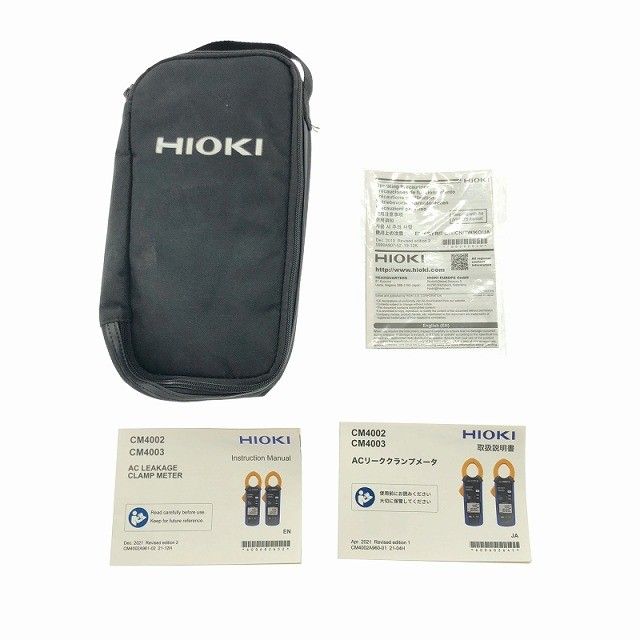 HIOKI 日置電機 ACリーククランプメーター CM4002 ケース付 漏れ電流計 クランプリーカー 116058116058 HRDEVELOPMENT_JP