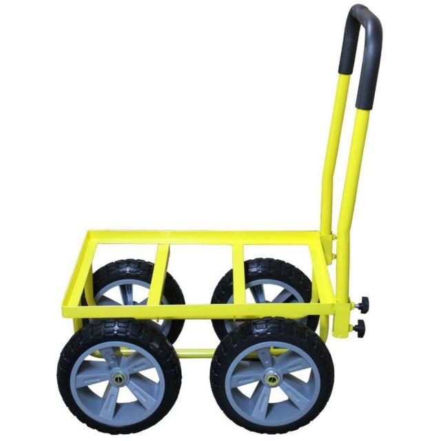 アルミス ALUMIS スチール製四輪ハウスキャリー AK-42SYER コンテナ1個積み ノーパンクタイヤ