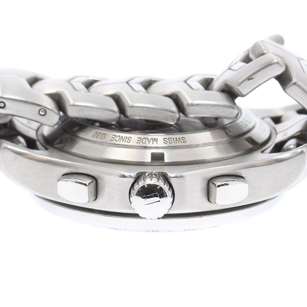 タグホイヤー TAG HEUER CJF211M リンク ムーンパール デイト クロノ  